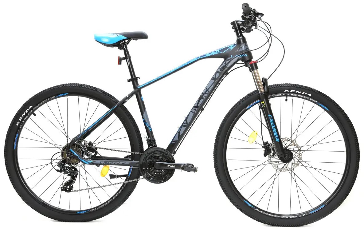 Фотография Велосипед Crosser LAVA 3х7 29" размер М 2021 Черно-синий